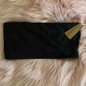 Black skims bandeau top new in perfect condition never worn size small